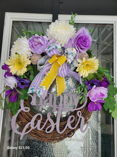 Easter Grapevine Wreaths 18