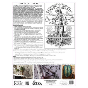 IOD Decor Paint Inlay Queen of the Nile