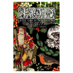 IOD Decor Transfer Figgy Pudding